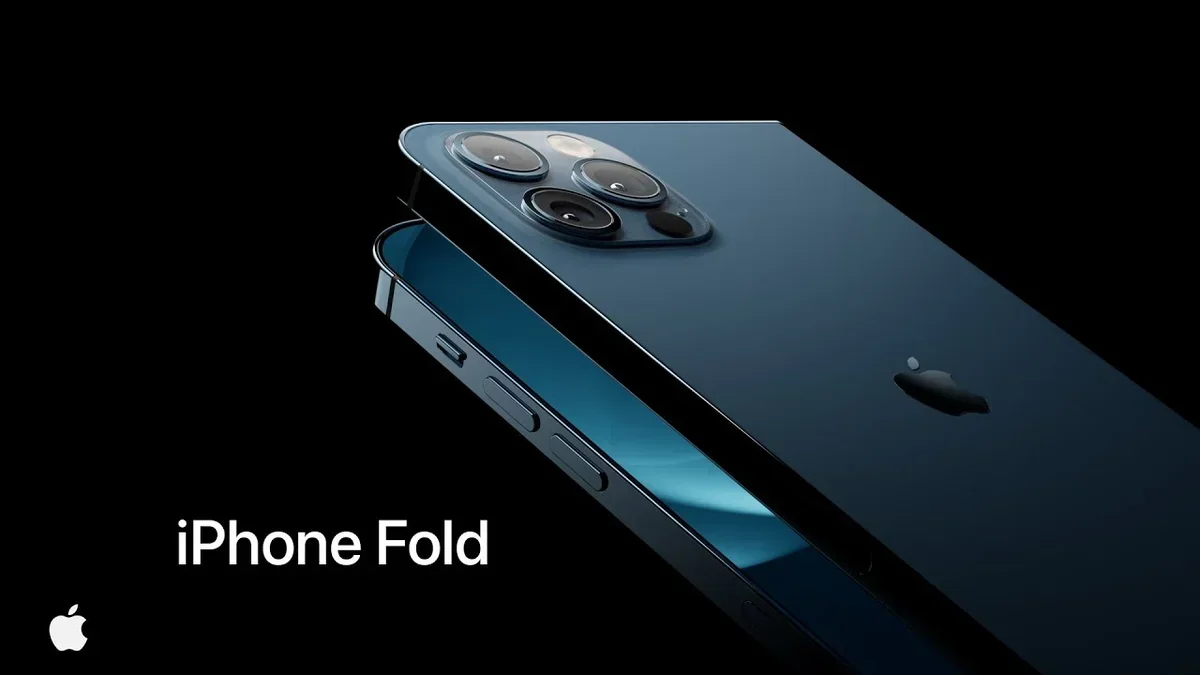 Foldable iPhone concept design