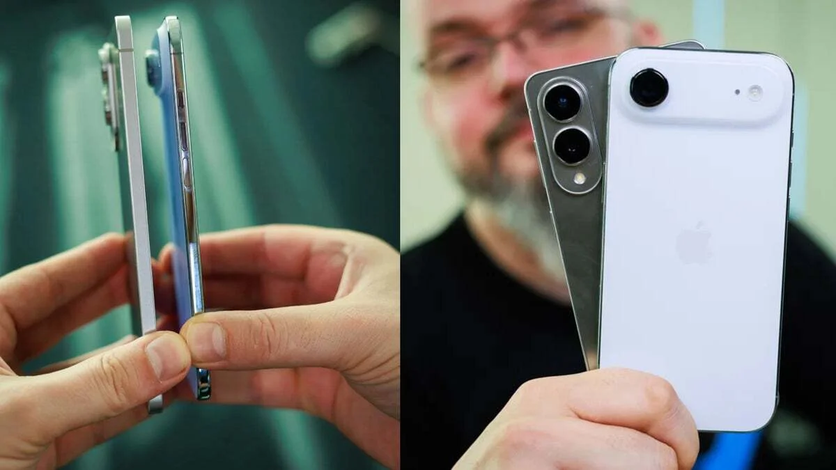 iPhone Air and Galaxy S25 Edge