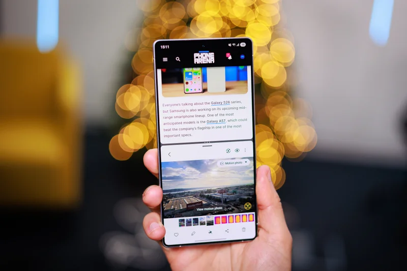 Android 16 split-screen multitasking