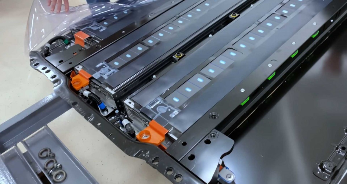 CATL manufactured LFP battery pack from Tesla Model 3