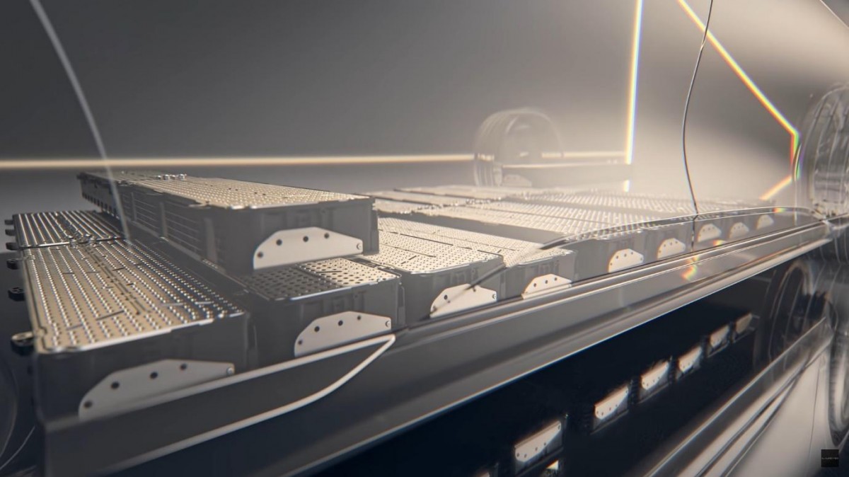 Lucid Air's advanced high voltage battery pack