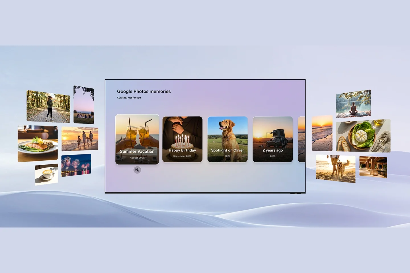 Samsung TV with Google Photos