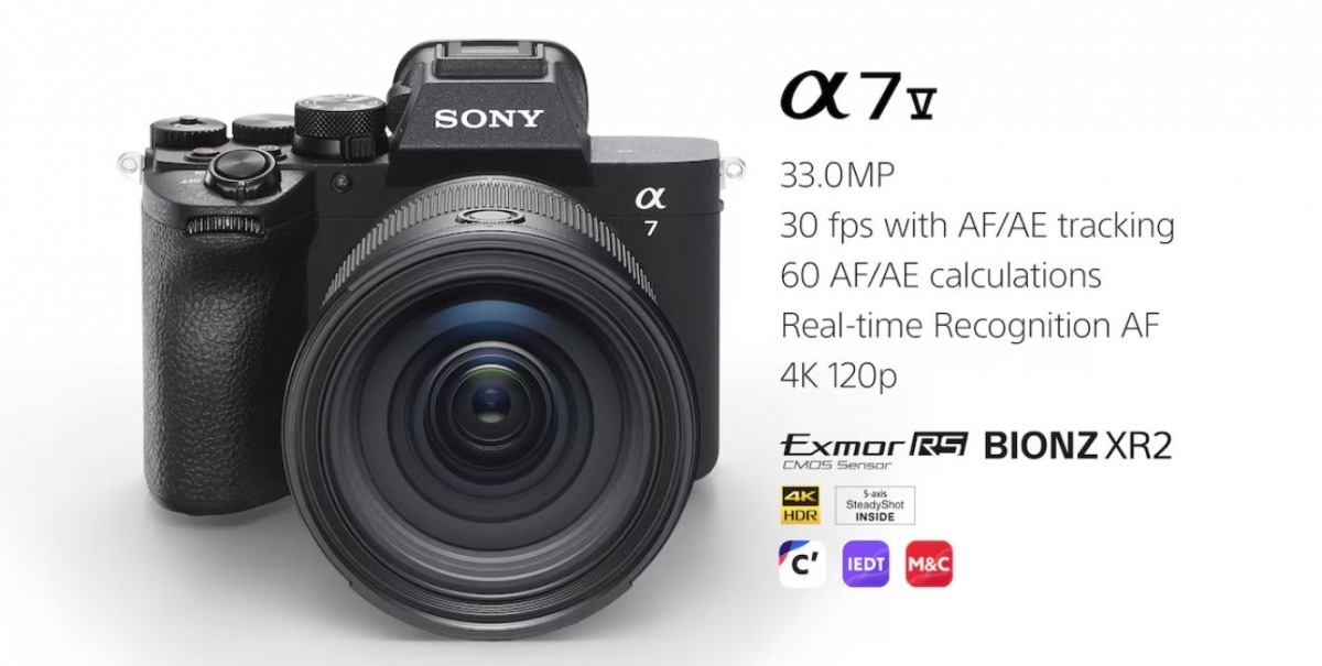 Sony's α7 V brings 33MP partially-stacked sensor, AF and video improvements