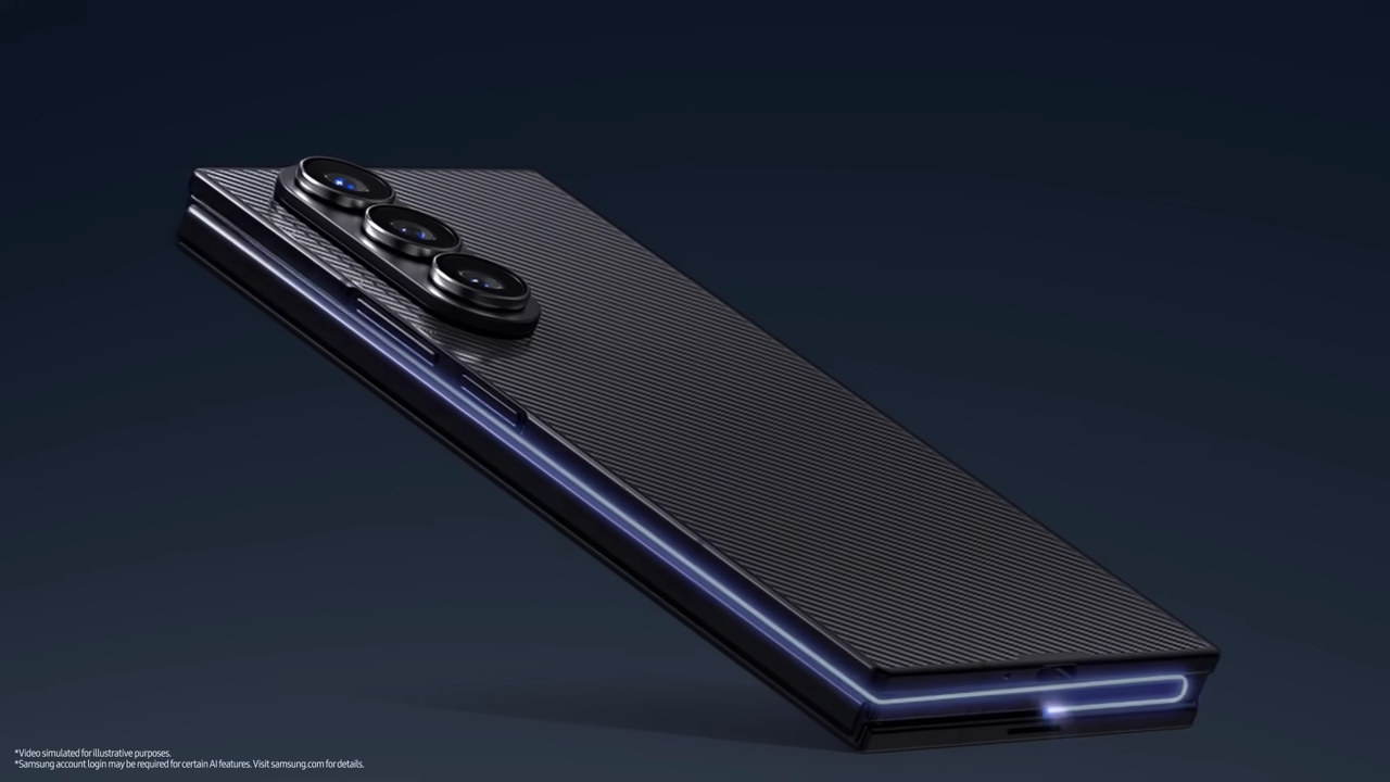 Galaxy Z TriFold in professional use