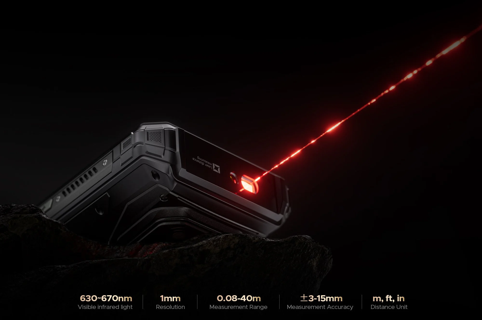 Doogee V Max LR with laser rangefinder