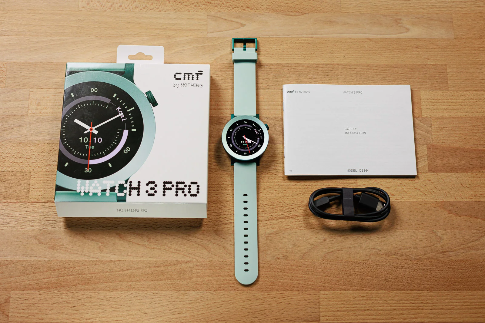Retail packaging of CMF Watch 3 Pro