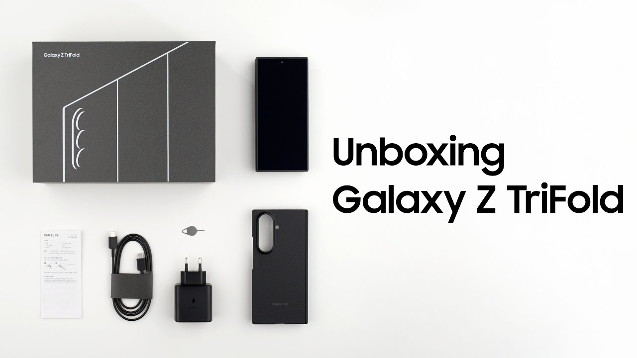 Galaxy Z TriFold in box