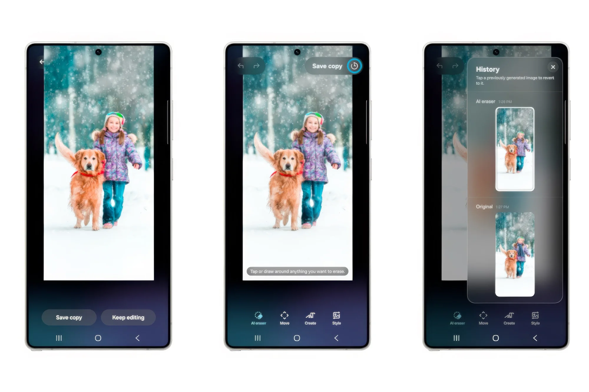 Photo Assist and Quick Share Features
