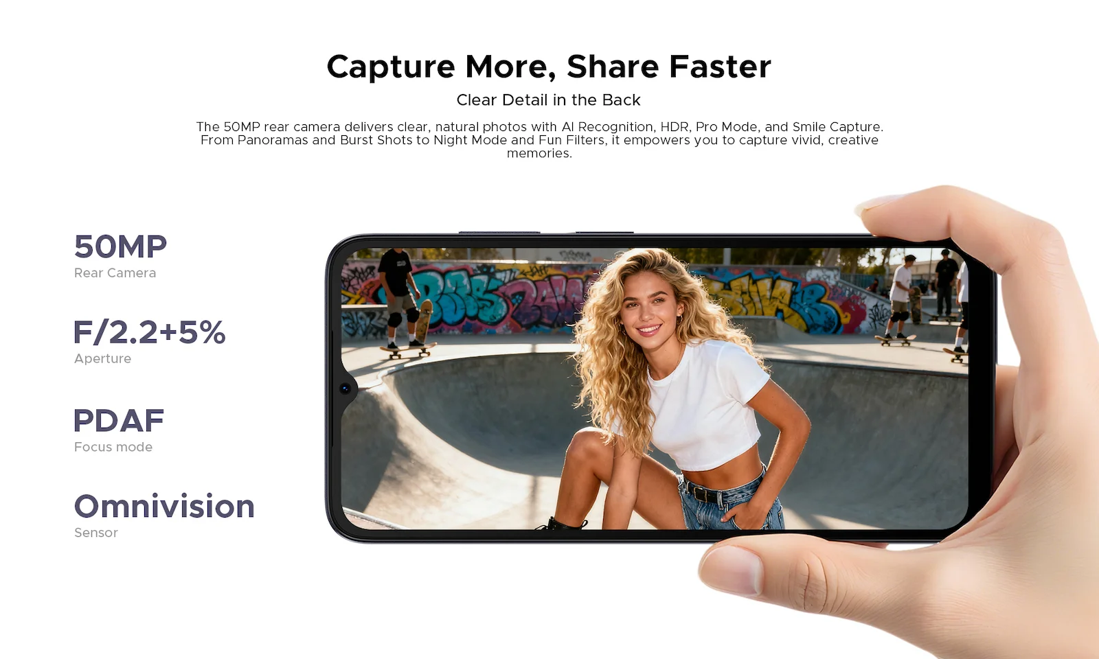 Doogee Note 56 Plus camera