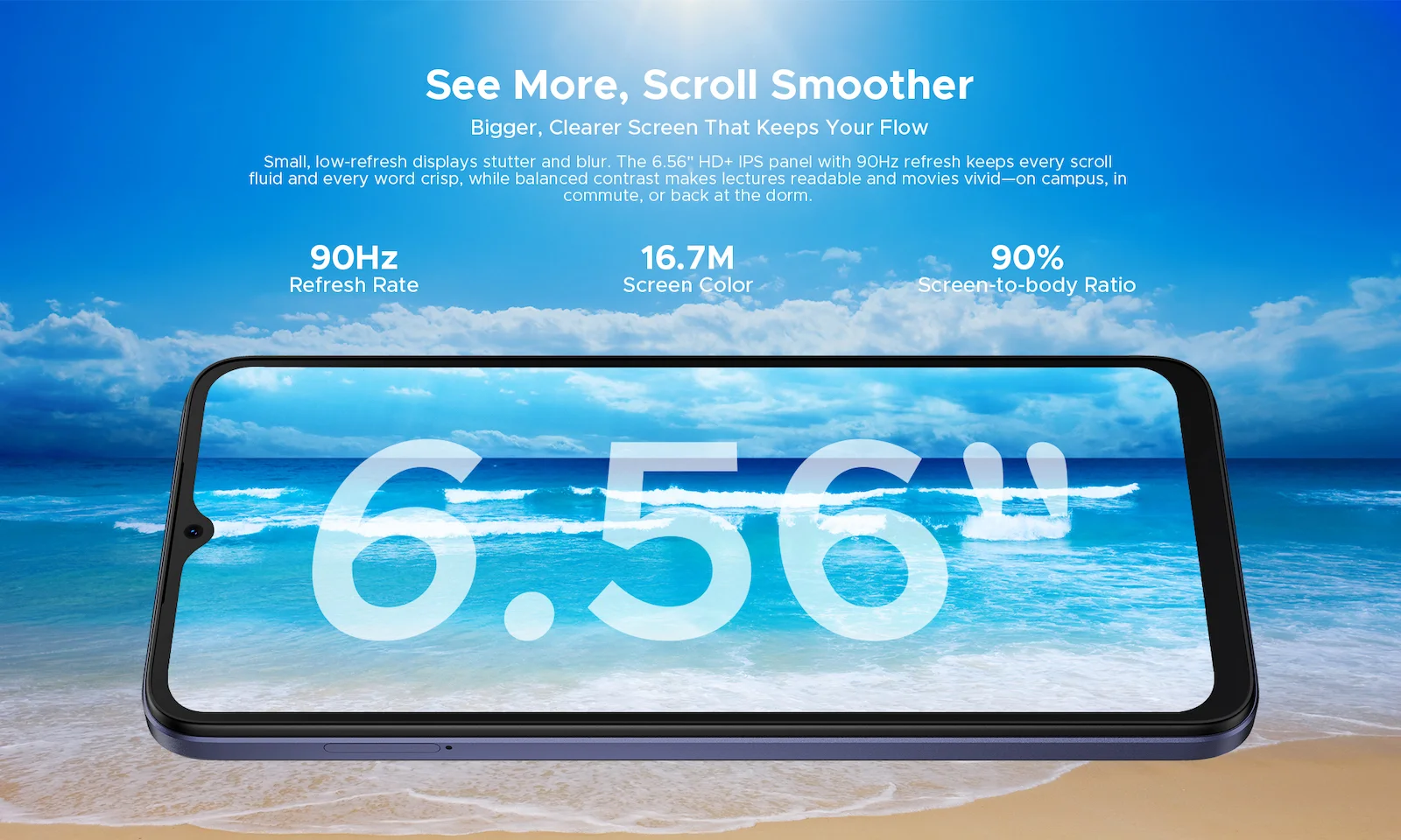 Doogee Note 56 Plus display