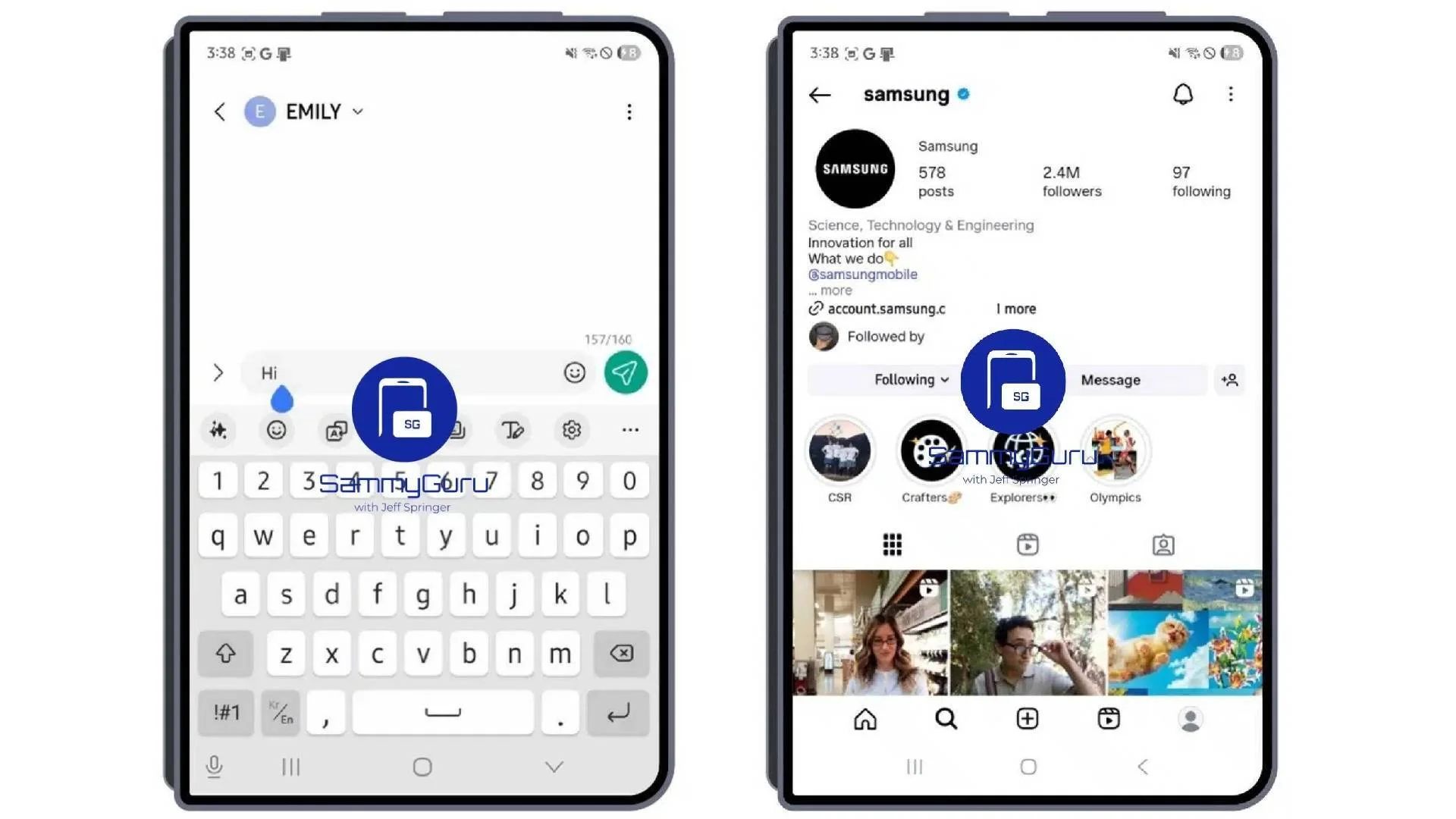 Wider Galaxy Z Fold 8 concept