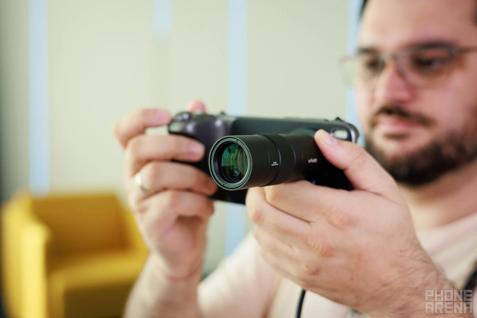 Teleconverter lens effect