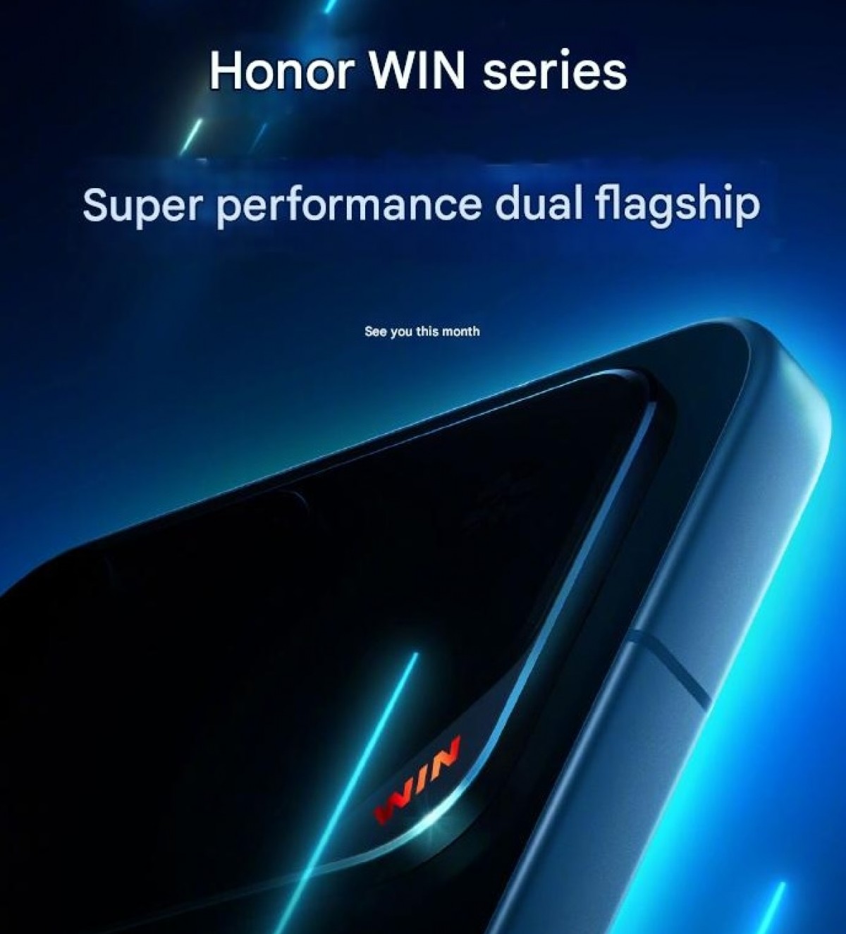 Honor Win series confirmed to launch this month