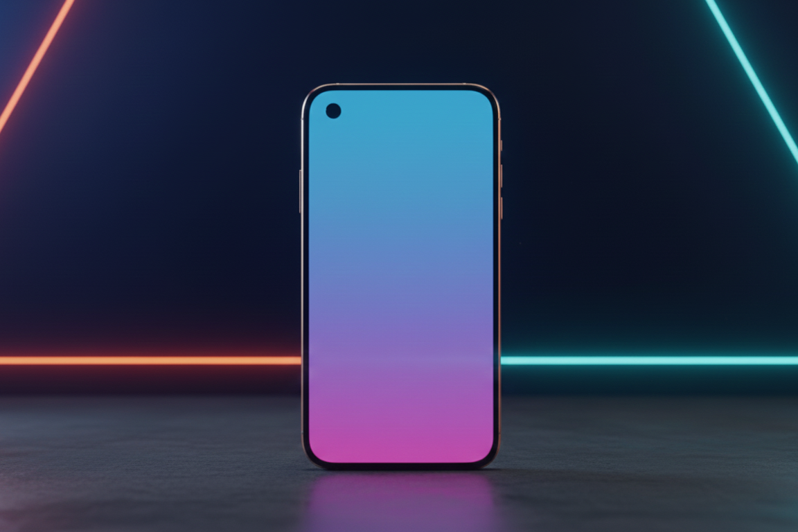AI-generated image of iPhone 18 Pro front design