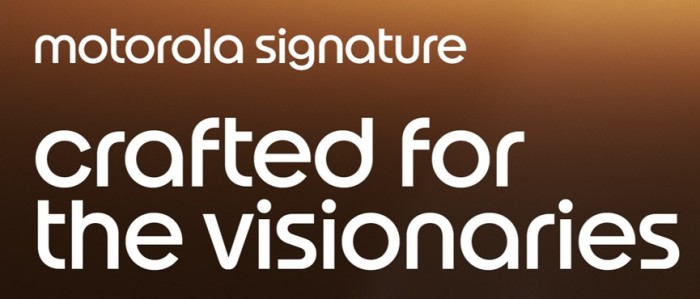 Motorola Signature appears in press renders