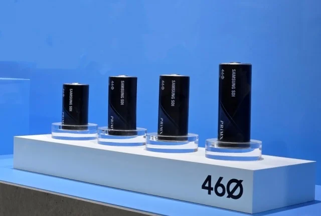Samsung SDI's 46-Phi cylindrical battery cell