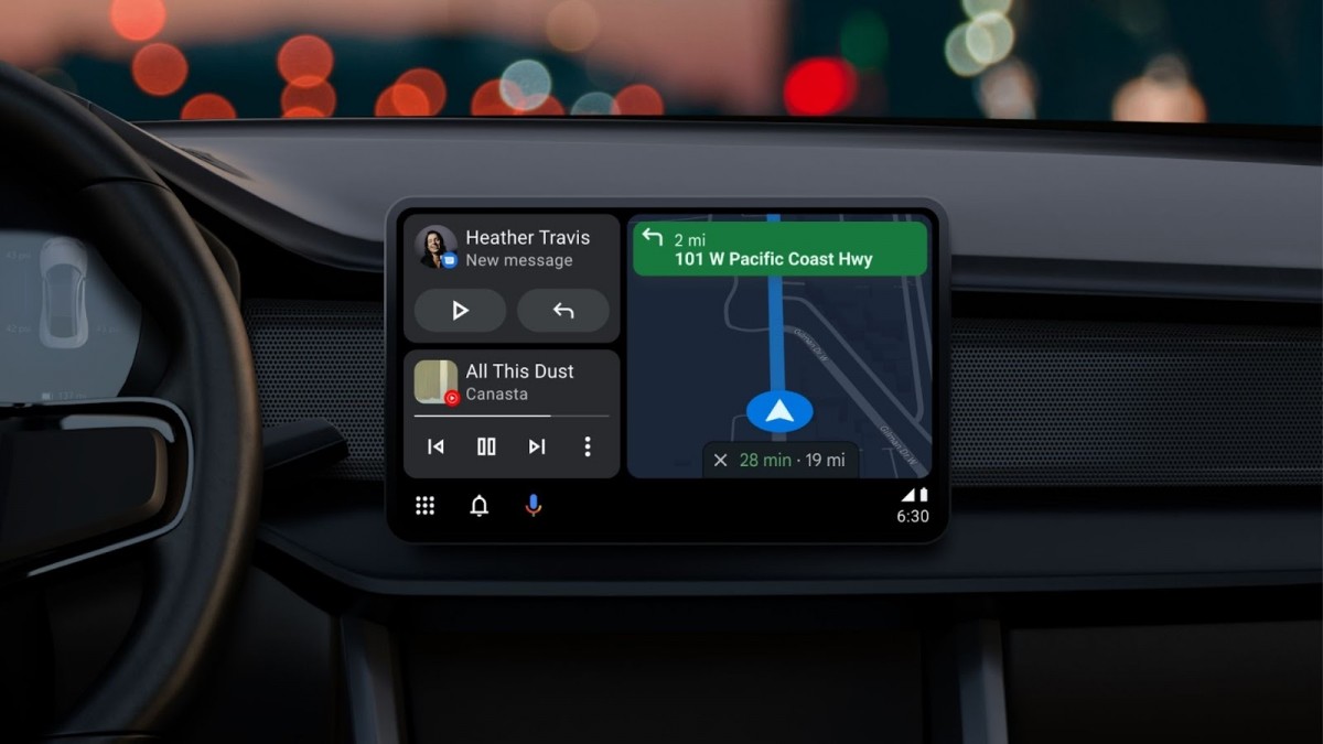 Android Auto casting support and redesigned music player