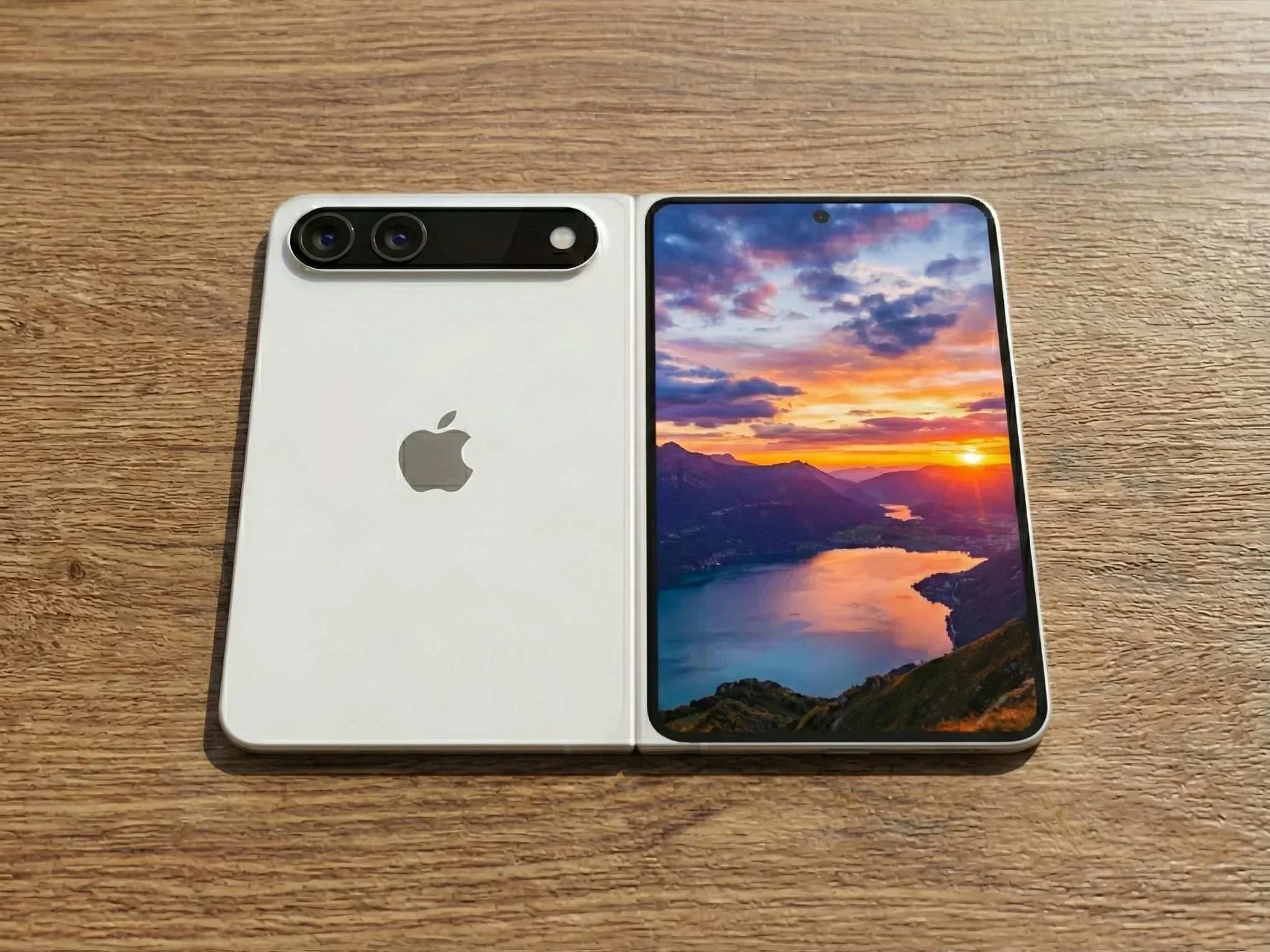 iPhone Fold render by Ice Universe