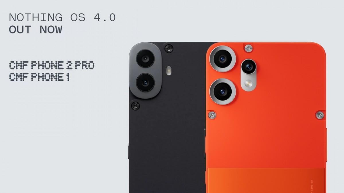 Nothing OS 4.0 stable update rolling out for CMF Phone 1, CMF Phone 2 Pro will get it in the coming weeks