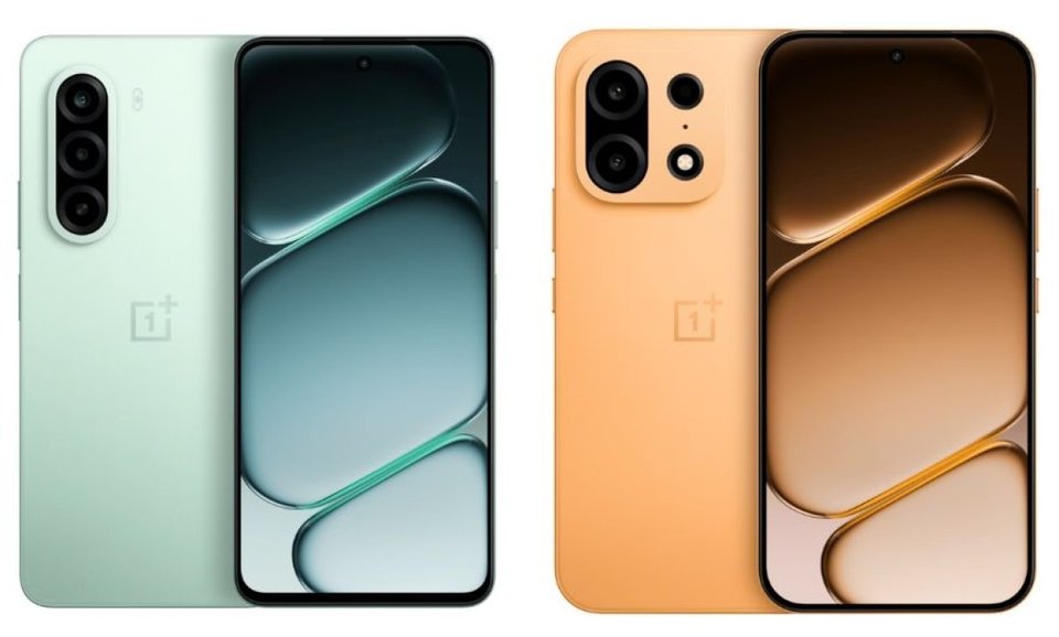 OnePlus Turbo 6X (left) and OnePlus Turbo 6X Pro (right)