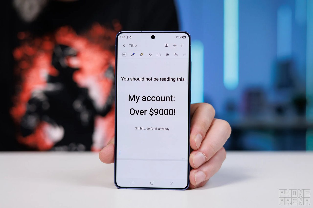 Banking Details Privacy
