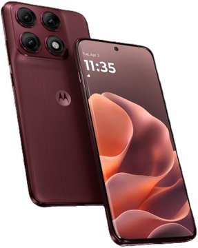 Global Motorola Edge 70 Pro's Pantone Zinfandel model