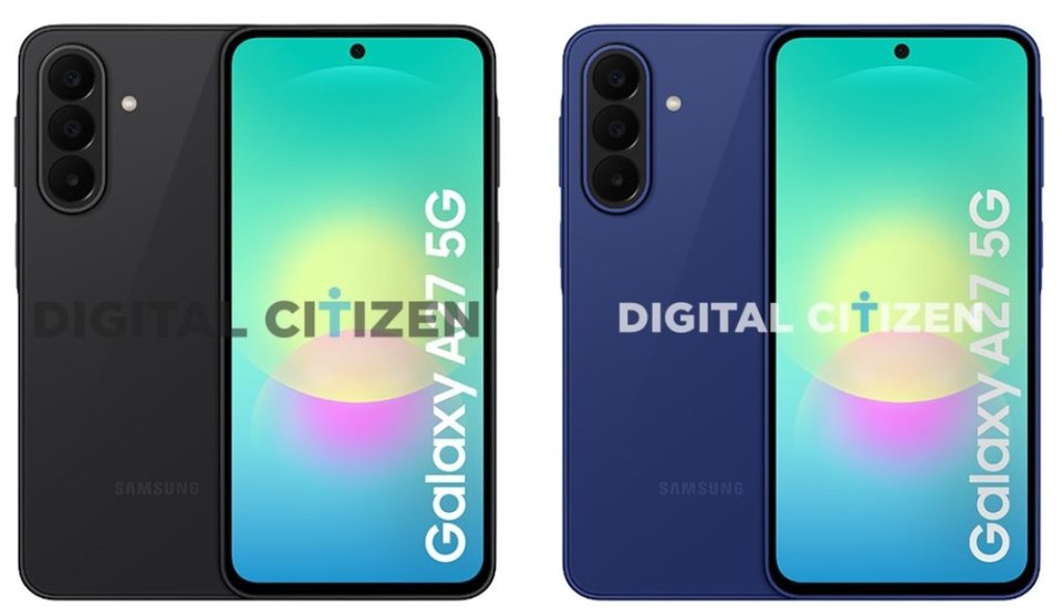 Galaxy A27 in Black and Blue