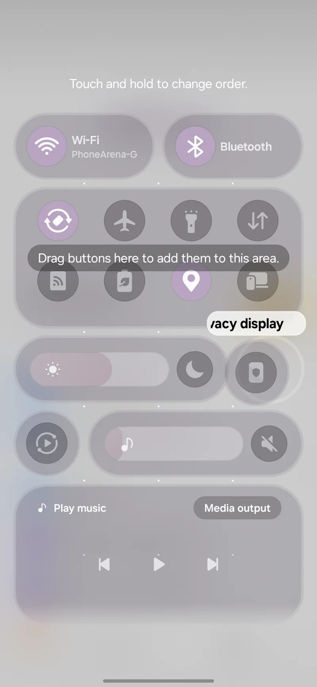 Quick Toggles Customization