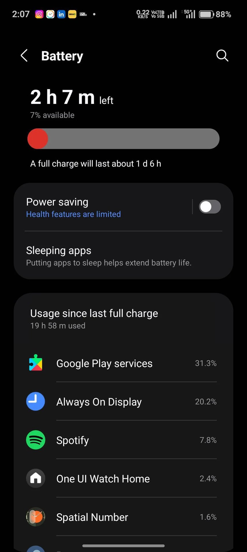 Users Reporting Battery Drain